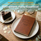On The Rox Personalized Retirement Journal for Women and Men - Custom Retirement Book with Name and Date - Retirement Gift for Officemates, Coworker and Boss - Small & Large Sizes - Image 2