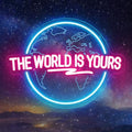The World Is Yours Neon Sign Carved Planet The World Is Yours LED Neon Light Lamp for Wall Decor Light Up Signs for Office Wedding Man Cave Game Room Bedroom Birthday Gift 41CM*31CM by Letourlivesbefullofloveandcolor