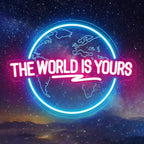 The World Is Yours Neon Sign Carved Planet The World Is Yours LED Neon Light Lamp for Wall Decor Light Up Signs for Office Wedding Man Cave Game Room Bedroom Birthday Gift 41CM*31CM by Letourlivesbefullofloveandcolor