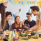 Funnymoom 400 Pcs We Appreciate You Party Supplies for 50 Guests - Image 4