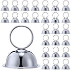MorningRo 24 Pcs Table Number Stands, Metal Place Card Holders, Silver by MorningRo