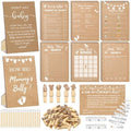 Funnymoom 426 Piece Kraft Baby Shower Games Set 8 Games for 50 Guests by Funnymoom