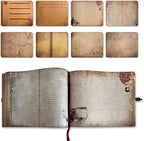 Adventure Book Scrapbook Travel Diary Photo Book with Embossed Letter Cover - Large DIY Handmade Memory Photo Album for Anniversary, Wedding, Baby Shower, Graduation(Darkolivegreen) - Image 4