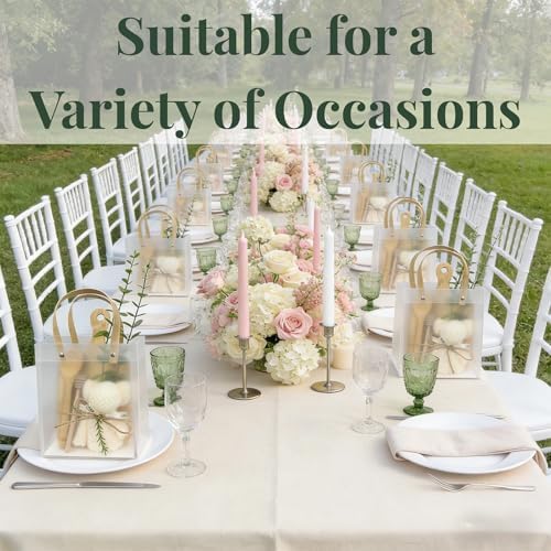 Baby Shower Prizes for Game Winners Bamboo Cheese Board Spoon Towel Thank You Card and Gift Bags for Baby Shower Wedding Bridal Shower Favors, 6 Sets - Image 6