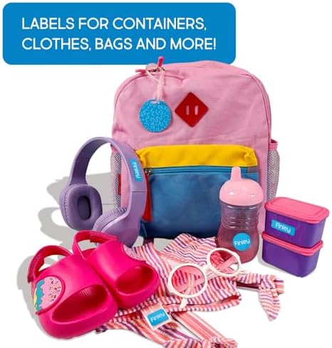InchBug Personalized Name Label Combo Pack, 97-Piece, Ocean Dive - Image 2