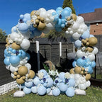 Shaped Balloon Arch Kit with Base, White Pvc, Xmas - Image 7