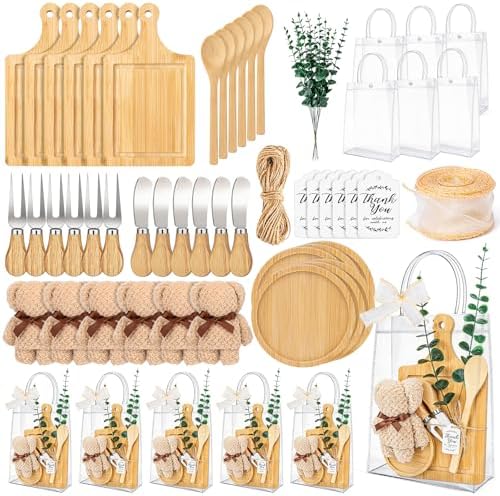 VISCOO 62Pcs Baby Shower Prizes for Game Winners, 6 Sets Cheese Board by VISCOO