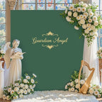 Hunter Green Square Arch Backdrop Cover 6.6x6.6FT, Double-Sided Stretchy Spandex Fabric Fits Square Arch Backdrop Stand, Green Background Backdrop for Wedding Baby Shower Birthday Party Decoration - Image 3