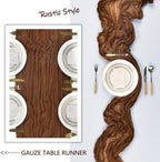 12 Pack 35 x 120 Inch Brown Table Runner Cheesecloth 10Ft - Image 6