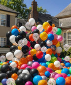 2000 Pcs Balloons Bulk 12 inch Assorted Colors Rainbow Latex Balloon 12 Colors, for Wedding, Graduation, Birthday Party Various Event Decorations - Image 6