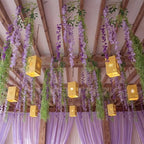 Yinder 33 Pcs Purple Princess Party Decor Princess Sun Ceiling Decor - Image 3