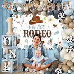 My First Rodeo Birthday Decorations Boy Set Cowboy 1st Birthday Decorations - Image 3