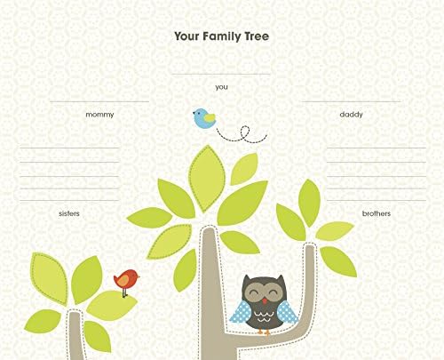 Carter's BA3-11185 Woodland Animals Gender Neutral First Year Baby Calendar with Stickers, 11'' L x 18'' H - Image 4
