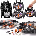 Qinyoung 50 Pcs Halloween Bat Gift Plastic Bags by Qinyoung