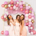 10 x 7 Feet Light Pink Backdrop Curtain for Partie, Background Curtains for Photoshoot, Birthday, Wedding, Halloween, Thanksgiving, Christmas Day, New Year Party Decorations 5Ft x 7Ft, 2 Panels - Image 4