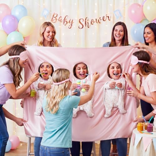Mindsoft Baby Shower Games Party Favors Feed Me Baby Shower Games, Pink - Image 4