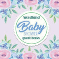 Baby Shower Guest Book: Halloween Pink Floral Cover Edition: Bonus Gift Log Guest Book for Baby with Sign in for Guests by Unknown