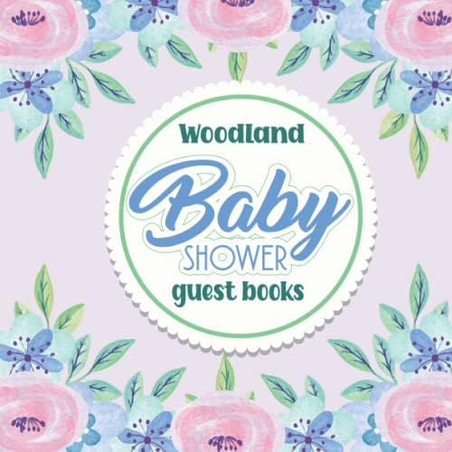 Baby Shower Guest Book: Halloween Pink Floral Cover Edition: Bonus Gift Log Guest Book for Baby with Sign in for Guests by Unknown