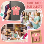 LemonRoad 15 Pcs Baby Shower Favors for Boy or Girl Baby Shower Prizes for Guests Sweater Refrigerator Magnet with Box Coat Hangers Acrylic Feet for Thank You Gifts Gender Reveal Baptism Party(Pink) - Image 5