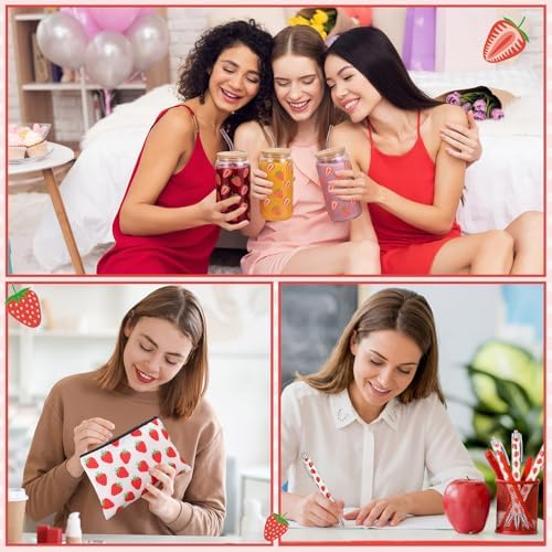 LemonRoad 24 Pcs Strawberry Gift Sets Bulk for Women, Birthday Party Gifts - Image 5