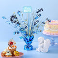 Wenqik 9 Pcs Baby Shower Foil Spray Centerpiece It's a Boy Table Centerpiece Gender Reveal Birthday Party Decors Metallic Table Decoration for Home Baby Shower Party Celebrations, Blue by Wenqik