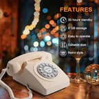 Audio Guest Book Wedding Phone, Record Guest Messages, Retro Audio Guestbook for Wedding, Baby Shower Message Voicemail, Save The Congratulations of Relatives and Friends - Image 4