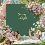 Hunter Green Square Arch Backdrop Cover 6.6x6.6FT, Double-Sided Stretchy Spandex Fabric Fits Square Arch Backdrop Stand, Green Background Backdrop for Wedding Baby Shower Birthday Party Decoration - Image 2
