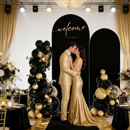 Arch Backdrop Cover Set of 2(7.2FT+6FT), Arch Covers Backdrop - Image 3