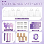 Nuogo 6 Sets New Parent Shower Prizes, Gradient Purple, Classic Style - Image 3