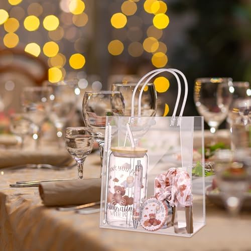 Boao 6 Set Brown Bear Baby Shower Game Prizes Gifts for Winners Guests - Image 6