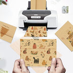 1000 Pack Goefun A7 Light Brown Kraft Envelopes Self Seal, 5.25 x 7.25-inch - Image 5
