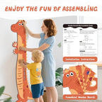 Personalized Name Kids Height Wall Chart - Tyrannosaurus Rex Height Chart - Image 6