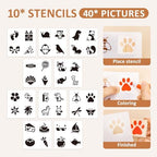 VISCOO 138 PCS Baby Shower Blocks Game Set for Guest,Game Sign Decorations - Image 7