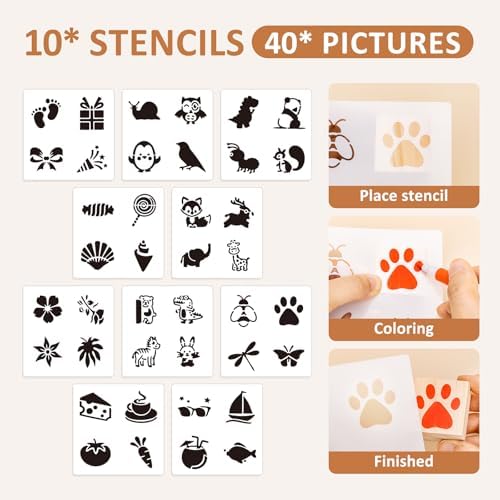 VISCOO 138 PCS Baby Shower Blocks Game Set for Guest,Game Sign Decorations - Image 7
