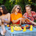 Patelai 48 Pcs 2 oz Plastic Honey Bear Bottles with Lids Clear, Yellow - Image 6