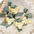 Custom Butterfly Baptism Favors, Mirror Acrylic Baptism Tag, Personalized Christening Thank You Gifts For Guests, First Holy Communion Favors, Baby Shower Keepsake(80pcs) by Unknown