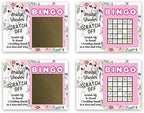 Scratch Off Bridal Wedding Shower Bundle Bridal Bingo Kisses from the Mrs & Make Your Own ScratchNotes - Image 2