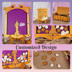 Wooden Drop Box Guest Book Alternative | Fairytale Princess Tower Wedding - Image 5