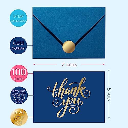 Janvale 100 All Occasion Cards Assortment Box with Color Envelopes，All Occasion Cards Set with Greeting Inside, Large 5 x 7 inch Cards with Stickers and Dividers - Image 3
