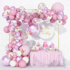 Wedding Arch Backdrop Stand 6.6x6.6 FT Gold Square Balloon Arch Frame for Wedding, Birthday Party, Baby Shower Ceremony Decoration - Image 6