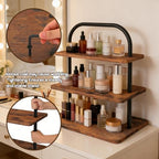 Cupcake Stand, 2 Pack Large 3 Tier Wood Cupcake Tower, Holds 50 Cupcakes - Image 5