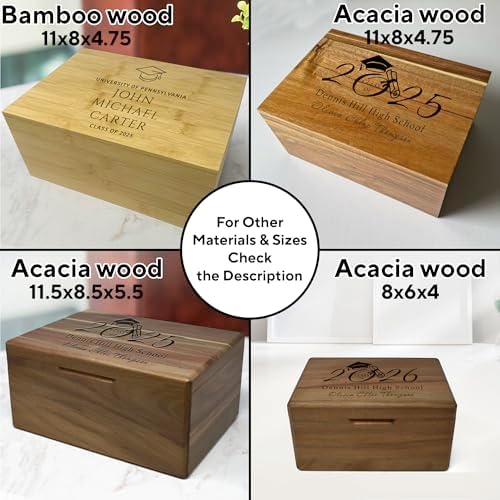Graduation Boxes 2026 - Personalized Graduation Gift for Him Her - Image 2