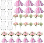 54 Pcs Baby Shower Table Decorations Girl Mini Tutu Skirt for Centerpieces by Unknown