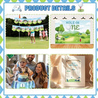 Hombae Hole in One Birthday Party Decorations, Golf First Birthday Decorations, 1st Birthday Decorations Boys, Golf Themed Backdrop Balloon Garland Banner Cake Topper Crown Poster Boxes Cutout - Image 4