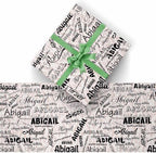 AOFUN Wrapping Paper For Boys Funny Gift For Friend Custom Gift Wrapping Paper Custom Gifts Kids Christmas Gift Wrap Paper Gifts 3 Rolls 58" x 23" - Image 2