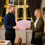 UoeRing 2Pcs Pink Extra Large gift box with lids 16.5×13×8 Inches gift boxes for presents,Birthday Box (include Ribbon, Paper Shred Filler Gift Card & Envelopes) - Image 7