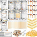 476 Pcs Halloween Baby Shower Games Sets, 8 Party Activities by Sherr
