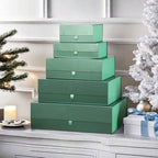 Extra Large Green Gift Box 3 Pack 16.5x14x5.5 Inches,Gift Boxs for Presents with Lid Magnetic Closure Collapsible,Groomsman Proposal Box,Birthday, Christmas,for Clothes and Large Gifts - Image 6