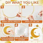 12 Sets Twinkle Little Star Gender Reveal Decorations - Image 3