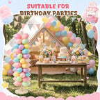 Novabright 5.25 ft Wooden Cotton Candy Stand Holder, Tall Cake Pop Stand - Image 5